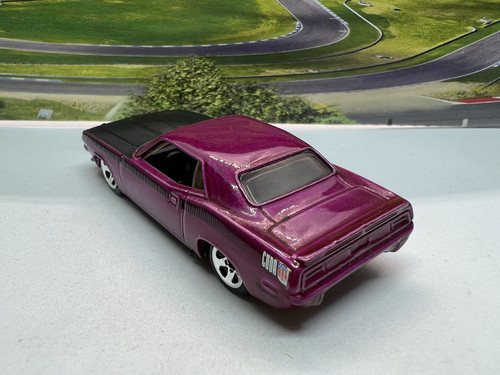 Hot Wheels 70 Plymouth AAR Cuda Magenta - Picture 3 of 5