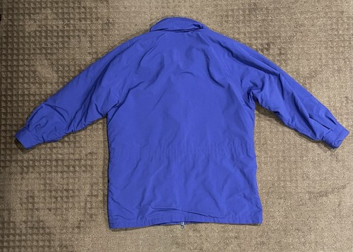 VTG Eddie Bauer Windfoil Royal Blue/Purple Womens Jacket Size L Made in USA 90s - Picture 2 of 9