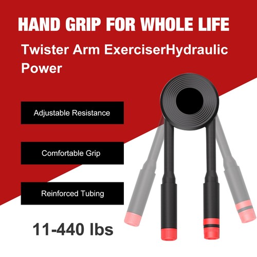 Twister Arm Exerciser, Adjustable 11- 440lbs Hydraulic Power, Arm Trainer, Ho... - Picture 2 of 9