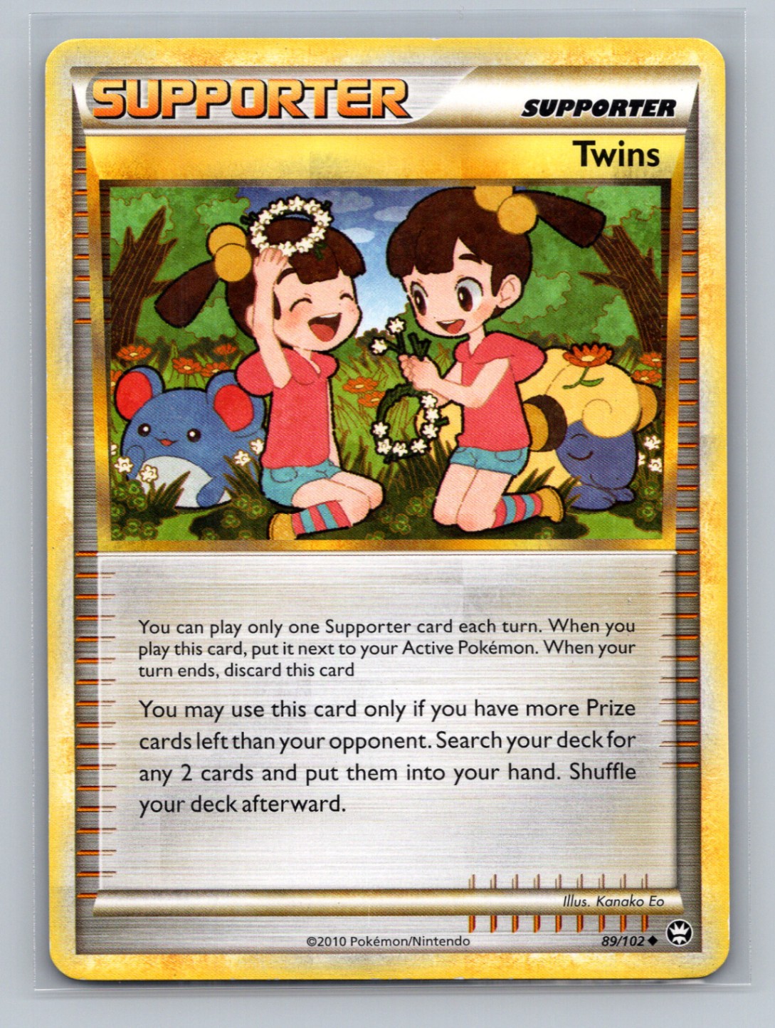 Pokémon TCG Twins 89/102 Triumphant Normal LP