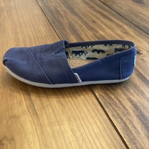 Zapatos planos sin cordones Toms Classics para mujer 6,5 azul marino envío gratuito - Imagen 2 de 8