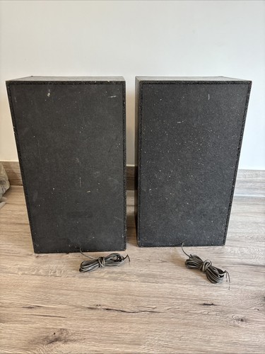 SONY SS-A301 Vintage 2 Way Hi-Fi Bookshelf Speakers 60W Black Good Working Order - Picture 6 of 6