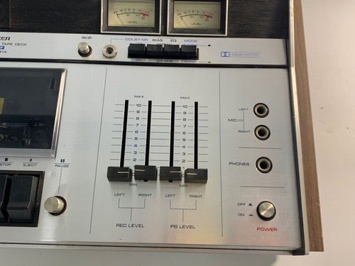 1970's Pioneer CT-4141A Stereo Cassette Tape Deck - Picture 4 of 15