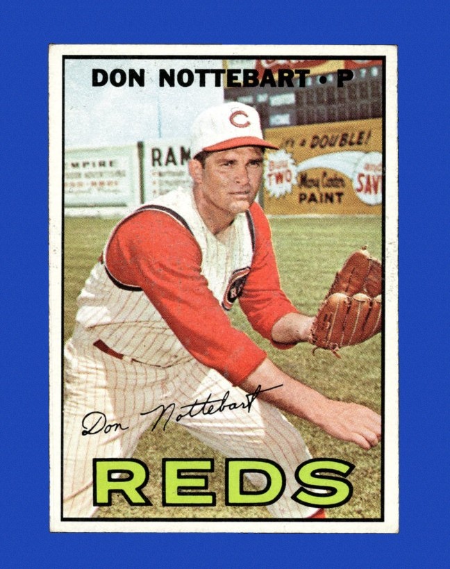 1967 Topps Set-Break #269 Don Nottebart EX-EXMINT *GMCARDS*