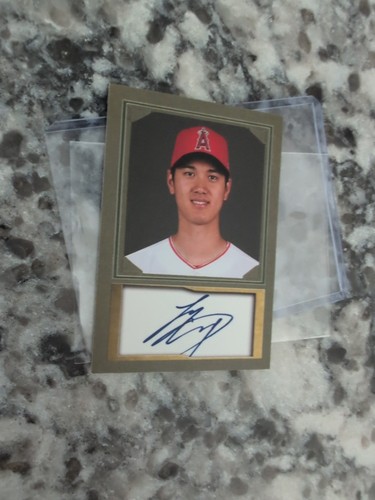 Shohei Ohtani 2018 Portrait & Landscape Photographer D. Gordan Facsimile Angels - Picture 5 of 11