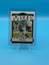 2022 Panini Contenders MVP Green Emerald Tyreek Hill #MVP-TYH Miami Dolphins