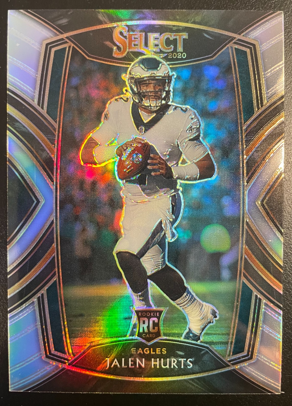 2020 Panini Select - Club Level Jalen Hurts #250 Silver Prizm (RC)