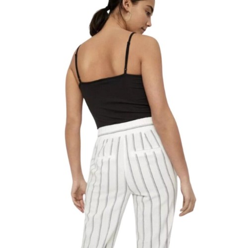 VERO MODA Anna Milo Linen Blend Pants, Size 8 - Picture 10 of 12