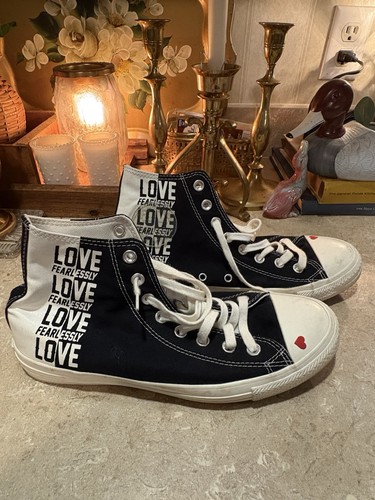 Converse Wmns Chuck Taylor All Star High "Love Fearless" Größe 10