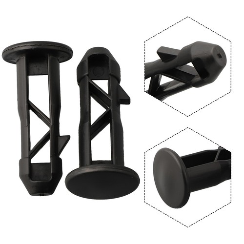 Upgrade Your Trash Bin Black Plastic Lid Hinge Pins 67mm x 31mm for 240L Bins - Picture 3 of 44