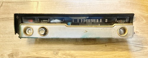Vintage Original 1966 Dodge Dart Instrument Cluster Speedometer Dash Housing