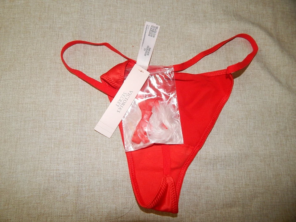 Victoria s Secret M Tanga V-String Thong Höschen Unterhose Panty  sexy weihnacht - Bild 3 von 4