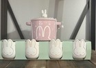 Miffy By Magenta Pink Bunny Ramekin And Mini Baker Bundle Set Pastel NEW