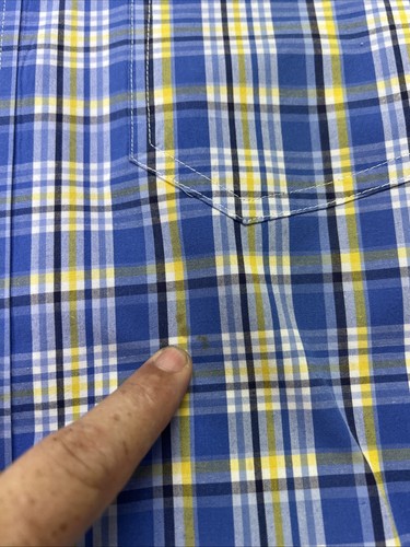 Ariat Pro Series Shirt Mens Size XL Plaid Button Long Sleeve Western Rodeo Work - Picture 7 of 9