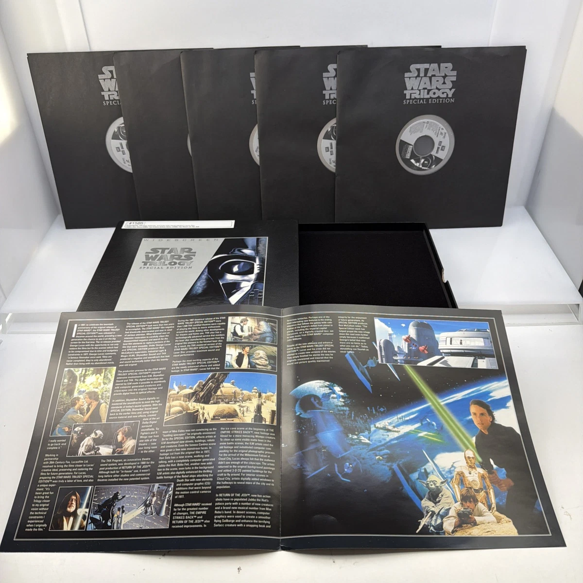 Star Wars Trilogy Special Edition Laserdisc for sale | eBay