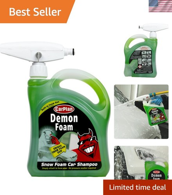 #ad Demon Foam 68 fl Oz 2L with Foam Gun Snow Foam Shampoo $40.49