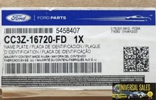 OEM F350 LARIAT SUPER DUTY EMBLEM BADGE INSERT FENDER 2011-2016 NEW CC3Z16720FD