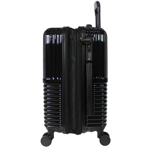 World Traveler Dejuno Tonal 20-Inch Carry-On Polycarbonate Luggage - Onyx - Picture 4 of 8