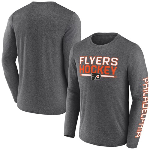 Men's Fanatics Heather Charcoal Philadelphia Flyers Sweep Iconic Synthetic Long - Bild 1 von 3