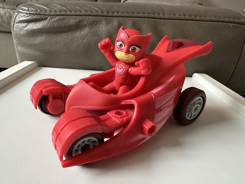 PJ Masks Catboy, Gecko, Eulette Fahrzeuge Mit Figuren - Bild 6 von 6