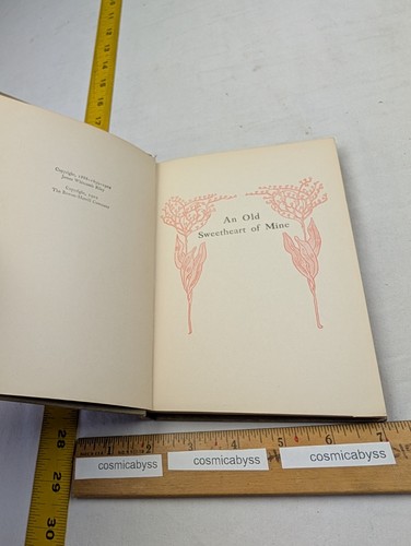 An old Sweetheart of Mine Antique book 1892 Illustrated James Whitcomb Riley - Imagen 5 de 11