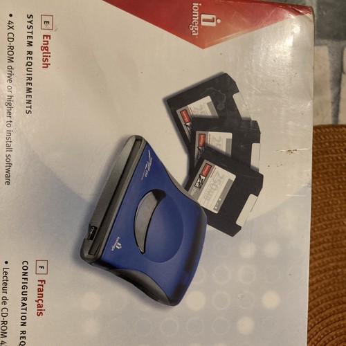 NEW iomega ZIP 250 MB External Drive New In Box For PC/Mac - Afbeelding 14 van 23