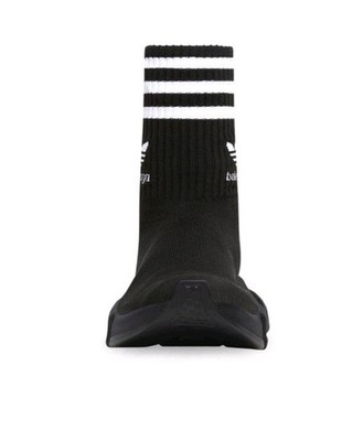 Balenciaga x Adidas men's Speed Knit Sock sneakers Black/White EU
