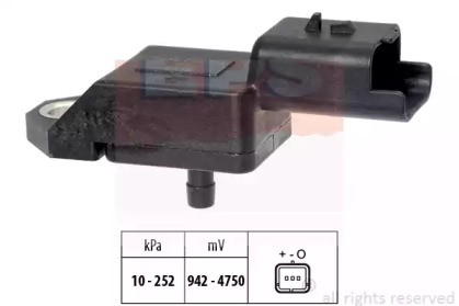 MAP SENSOR DRUCKSENSOR SAUGROHRDRUCK INTAKE MANIFOLD EPS 1993113 P FÜR MAZDA 2 - Bild 2 von 5
