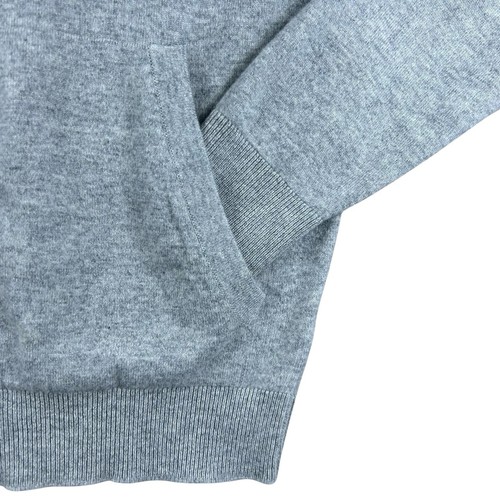 Sunspel Mens Cashmere Full Zip Hoodie SMALL Grey Sweater Quiet Luxury Loungewear - Bild 10 von 21
