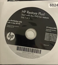 VINTAGE SOFTWARE | HP MICROSOFT WINDOWS 7 PROFESSIONAL RESTORE PLUS KIT