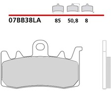 KIT DE PASTILLAS DE FRENO DELANTERO BREMBO PARA DUCATI MULTISTRADA ENDURO 16-18-