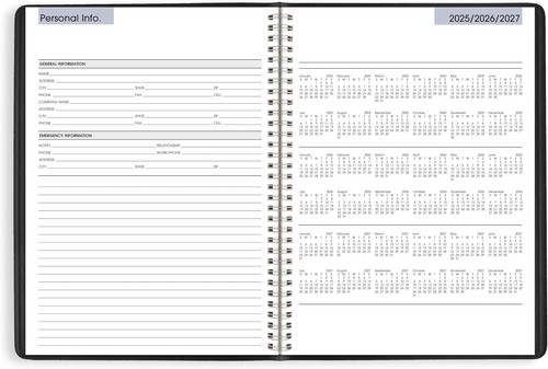 AT-A-GLANCE 2026 Appointment Book Planner, Weekly, 8" x 11", Large, Quarter-H... - Picture 9 of 10
