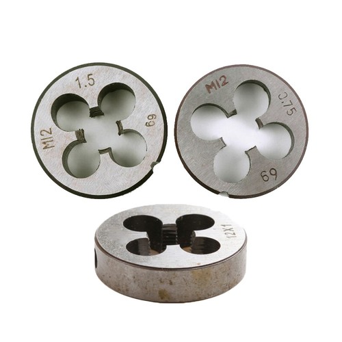 M12x1.0mm HSS Metric Thread Die Dies Threading Tool Lathe Model Engineer Makers - Picture 2 of 9