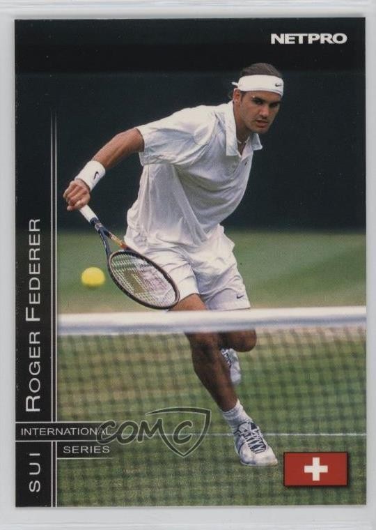 2003 NetPro International Series Roger Federer #11 Rookie RC