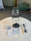 HTF Rare Yama Glass Tabletop Coffee Tea Siphon Ceramic Base 5 Cup READ