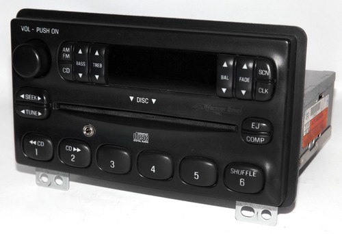 2001-2005 Ford Mercury Explorer AM FM CD Radio w Aux Input 4L2T-18C815-EA - Bild 1 von 7