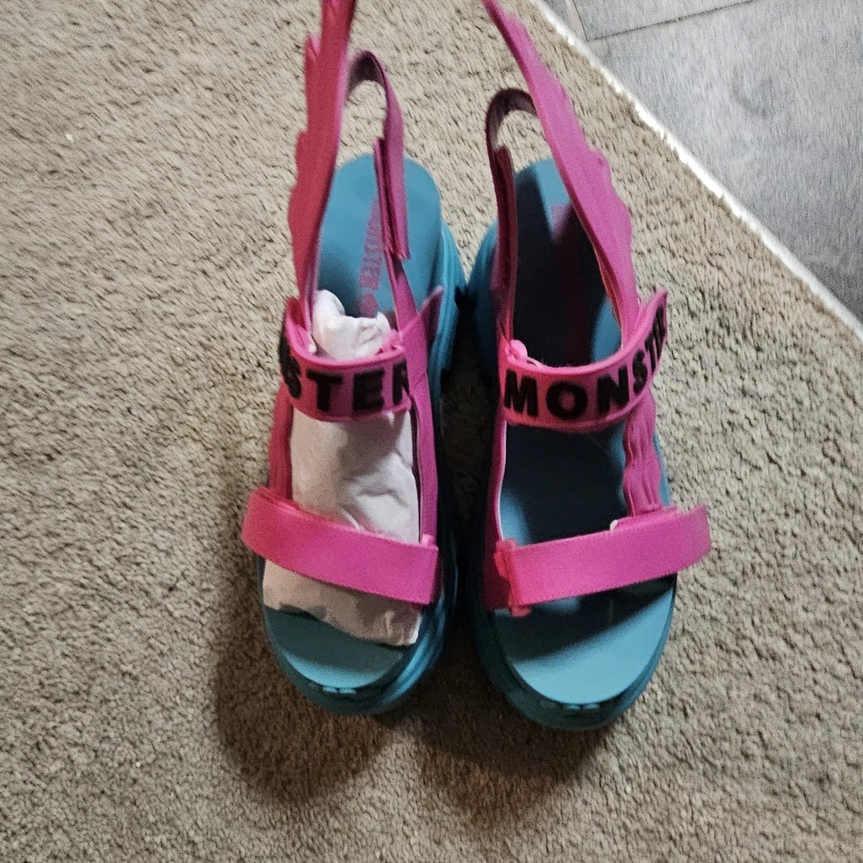 Sandalias de plataforma YRU Lagoona azul - talla 10 Foto 2 de 2