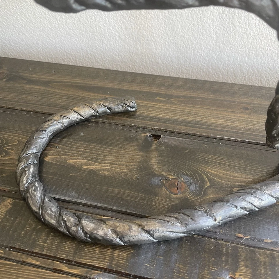 Escultura de hierro forjado oro Uttermost 19936 pájaros en una extremidad 18 X 14 pulgadas Foto 4 de 4