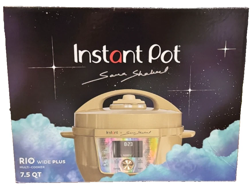 Мультиварка RIO Wide Plus 7,5 кварт от Sara Shakeel — мгновенная кастрюля 9 в 1 - Изображение 2 из 4