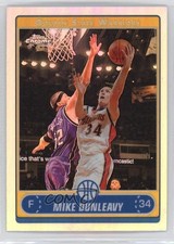 2006-07 Topps Chrome Refractor Mike Dunleavy Jr Mike Dunleavy #47 7eo