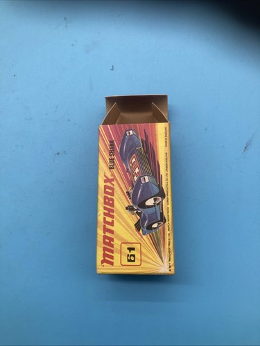 Matchbox Superfast 61 Blue Shark With Box - Picture 7 of 7