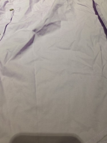 Camisa Calvin Klein Para Hombre Talla Grande Lila Abotonada Manga Larga Camisa Púrpura - Imagen 3 de 5