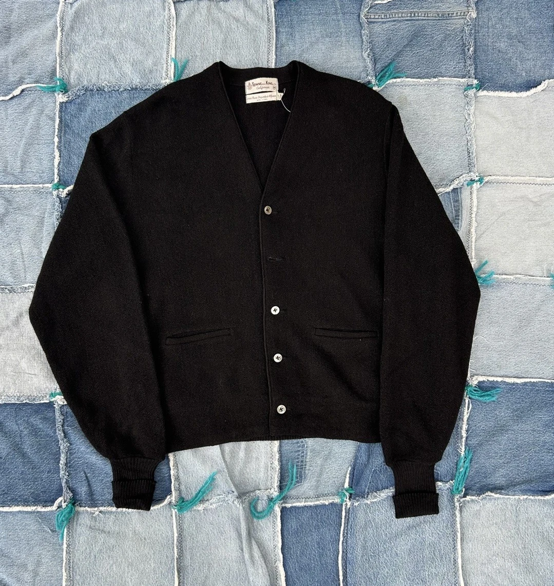 Vintage Alpaca Cardigan In Men's Sweaters for sale | eBay
