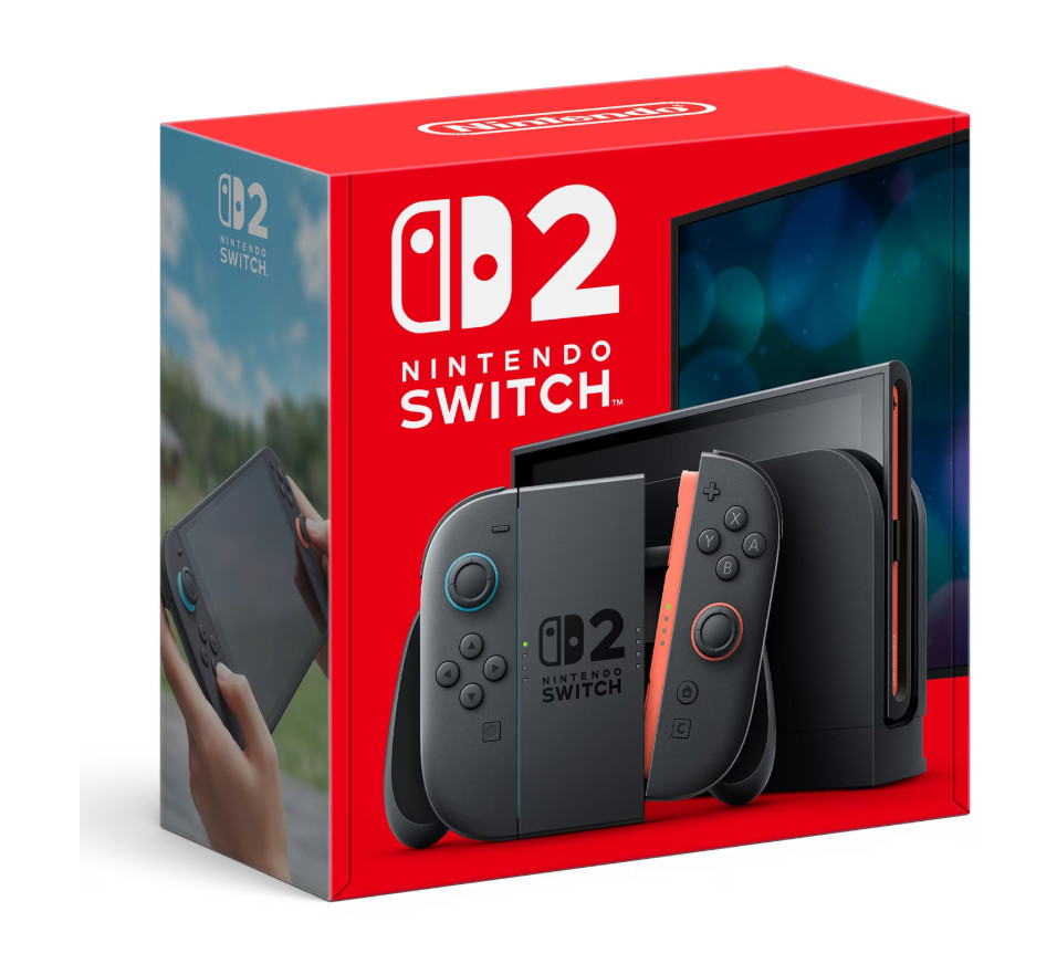 Nintendo Switch™ 2 System Larger, vivid, 7.9” LCD touch screen