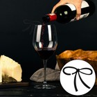 20 Pcs Bow Wine Glass Label Decoration Acrylic Bowknot Drink Tag