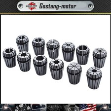 12Pc ER16 1/32"-3/8" Spring Collet Set For CNC Milling Lathe Tool Engraving