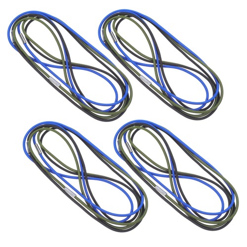  12 Pezzi Pattumiera Fascia Gomma Pattumiera Fasce Elastiche Legatura Portaoggetti - Foto 3 di 12