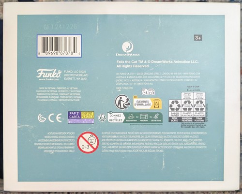 Jumbo Chan Felix The Cat 14'' Vinyl Collectible New Limited Edition #374/1194 - Picture 6 of 8