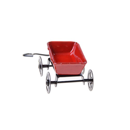 1:12 Dollhouse Miniature Garden Metal Cart Furniture Pretend Play Toys Decor -i- - Picture 5 of 6