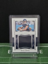 2023 Panini National Treasures - Colossal Materials Will Levis #CMT-30 /49 (RC)